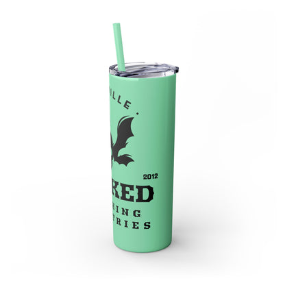 Wicked Nashville /Mint ( Shown)/ Skinny Tumbler with Straw, 20oz