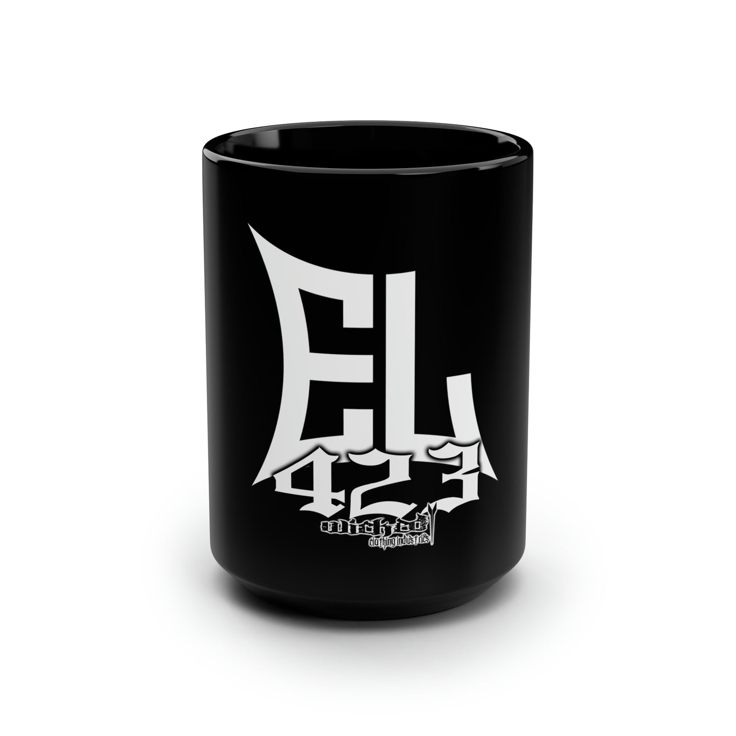 EL423 Bold WCI /Black Mug, 15oz