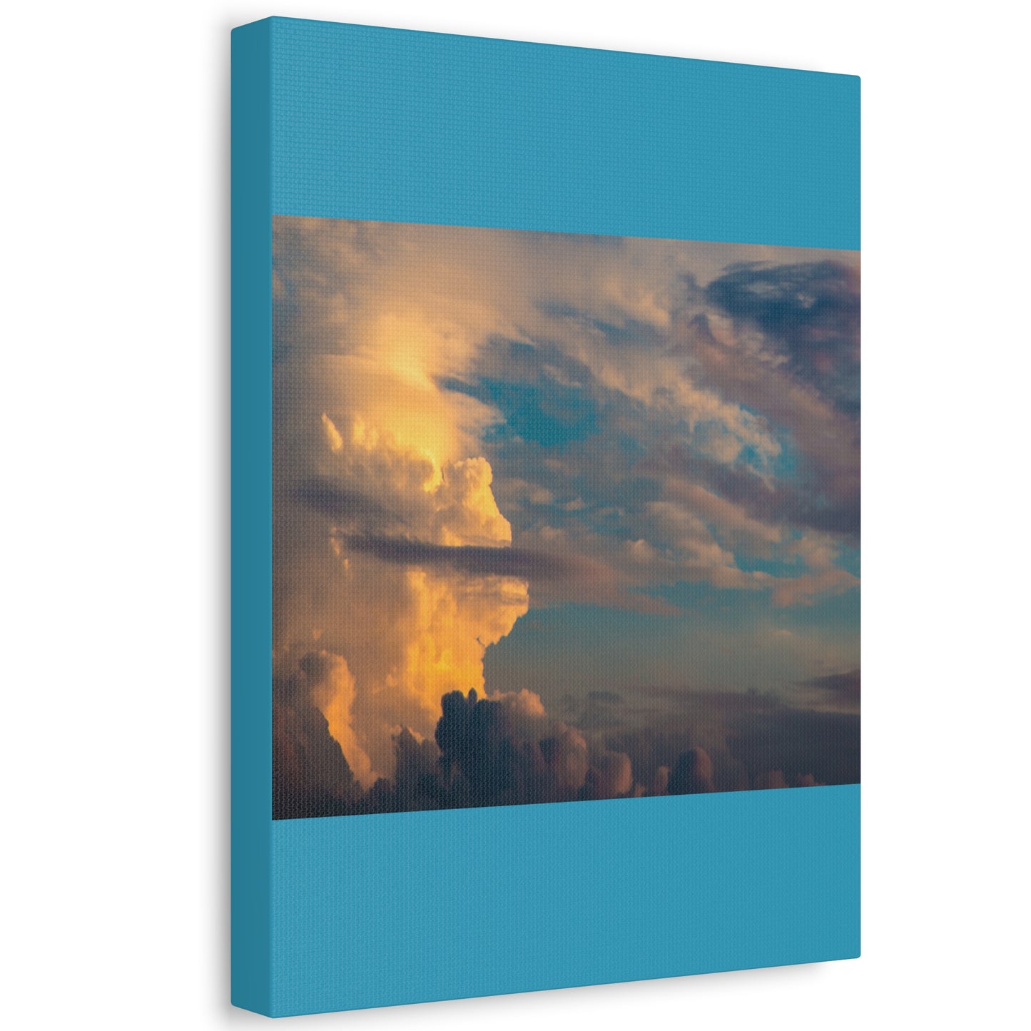 God is Real/ Poster /WCI Stretched Canvas