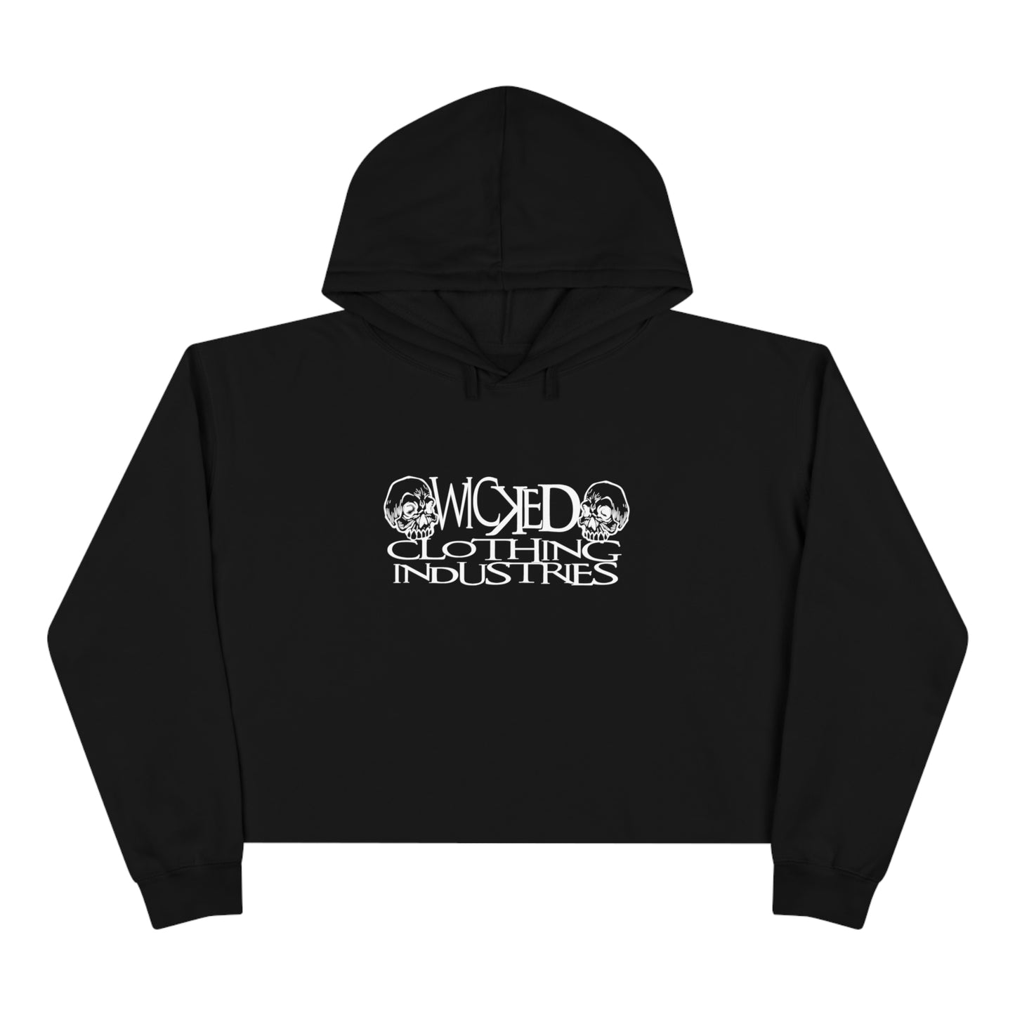 Cartoon/ Madness/Crop Hoodie