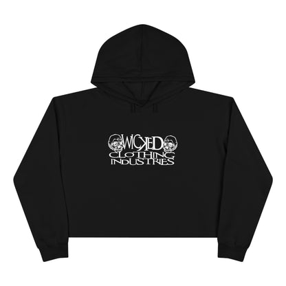 Cartoon/ Madness/Crop Hoodie