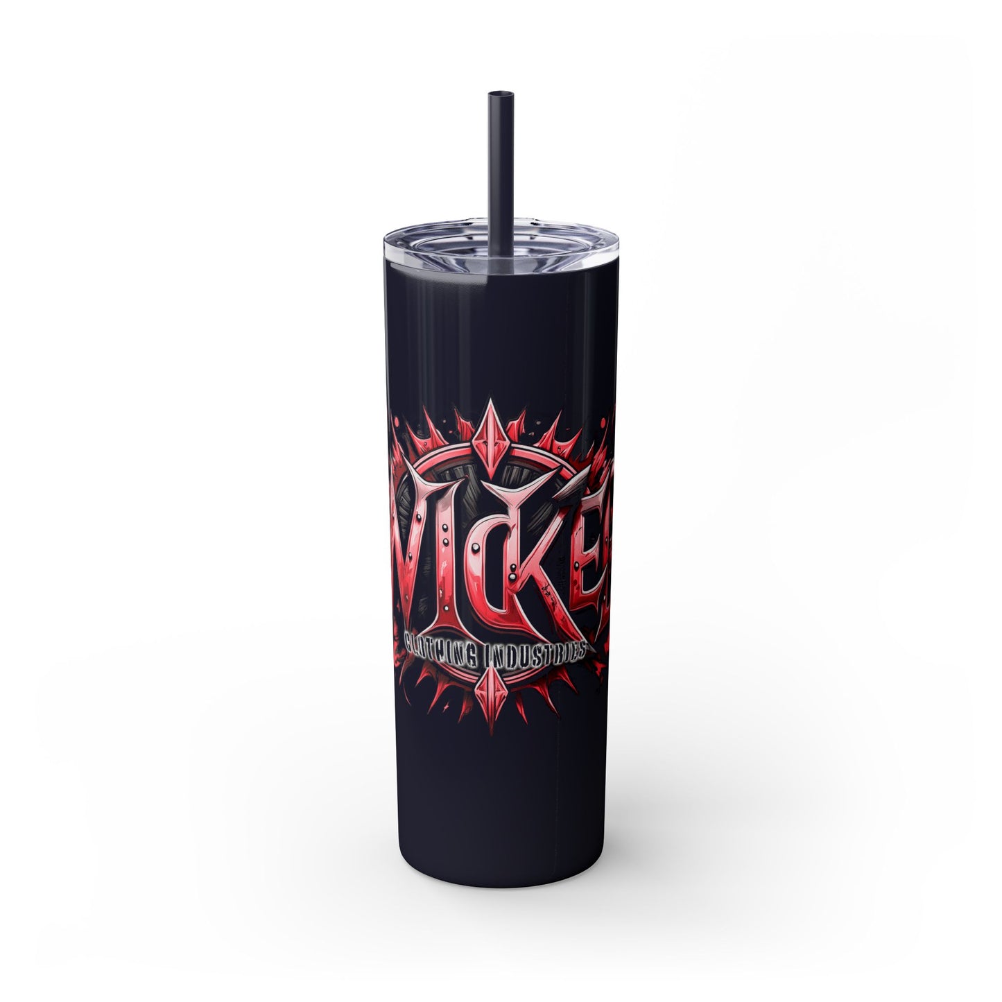 King Wicked 1 /WCI / Skinny Tumbler with Straw, 20oz