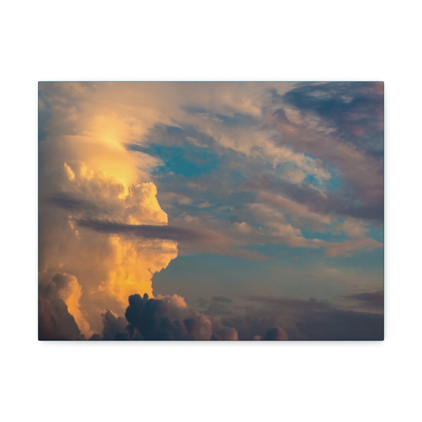 God is Real/ Poster /WCI Stretched Canvas