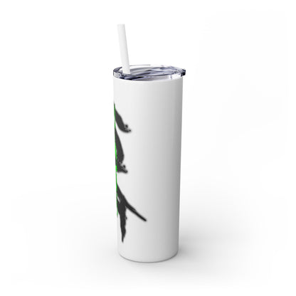 EL423 Gypsy Love Spell /Neon Green / Skinny Tumbler with Straw, 20oz