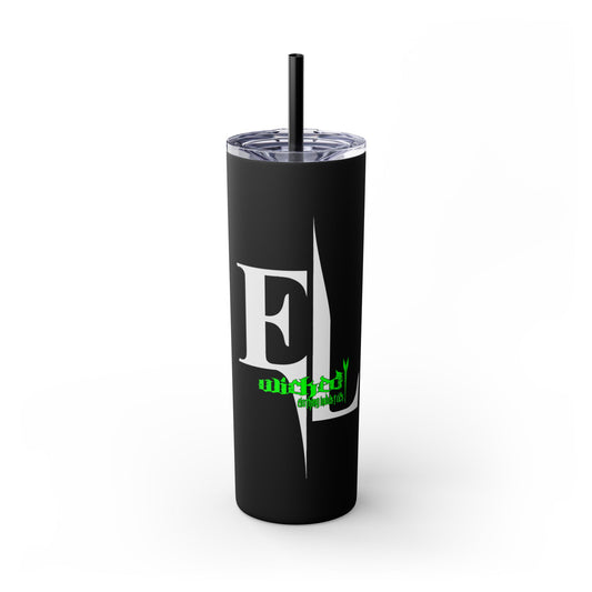 EL 423 Visions / Skinny Tumbler with Straw, 20oz