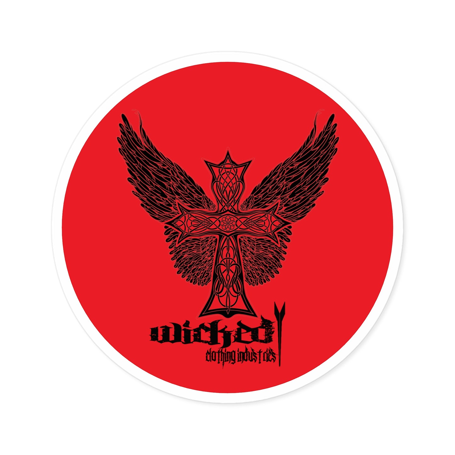 Celtic Cross  WCI  Stickers, Indoor\Outdoor