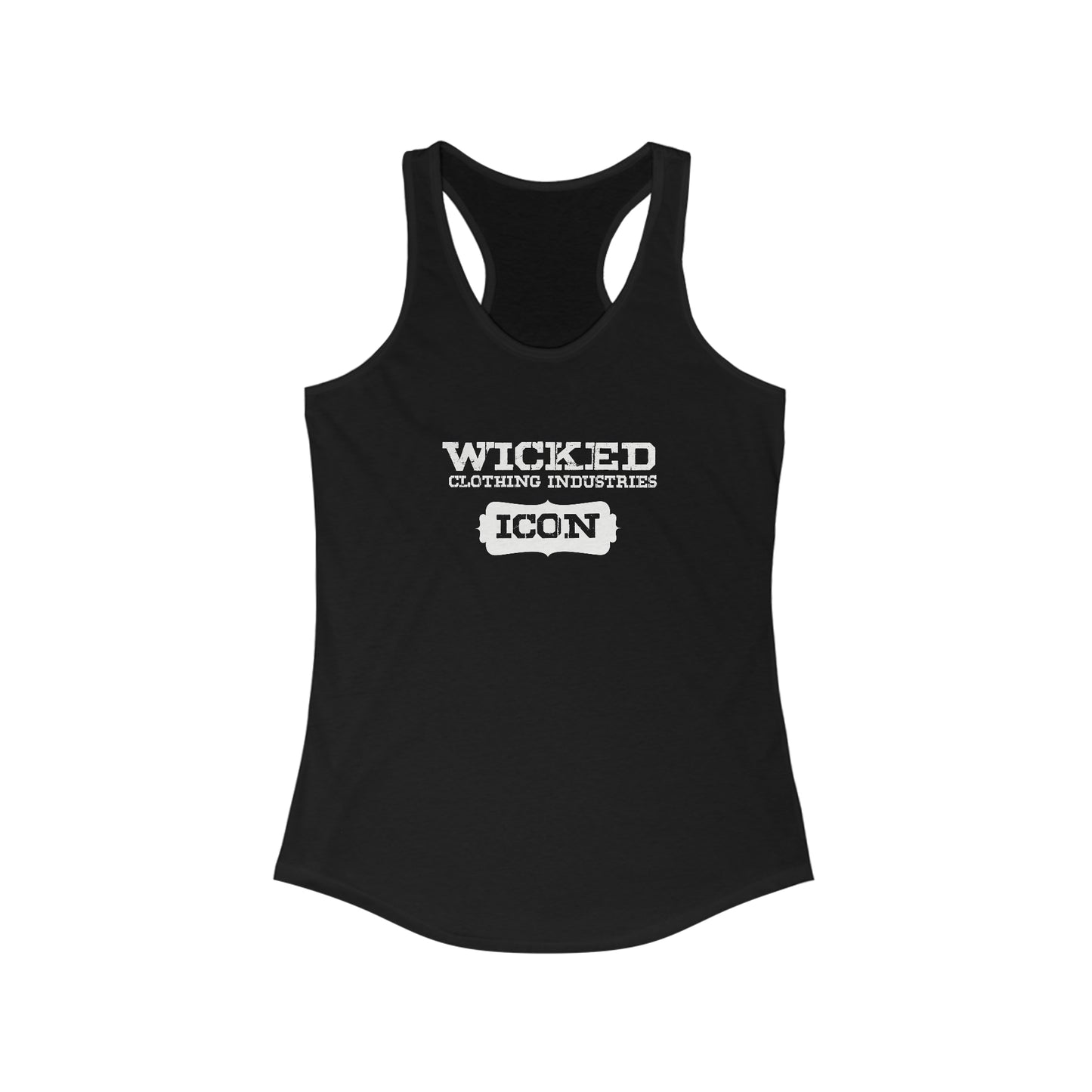 ICON/White/Women's  Tank Top