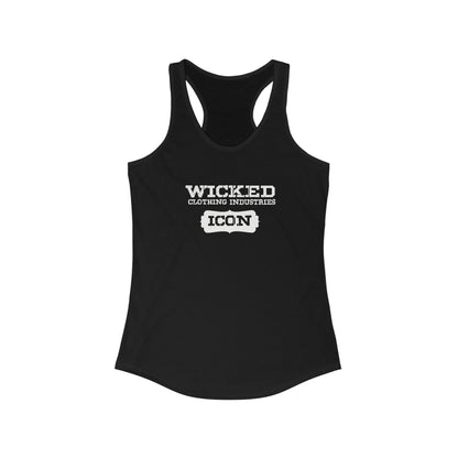 ICON/White/Women's  Tank Top