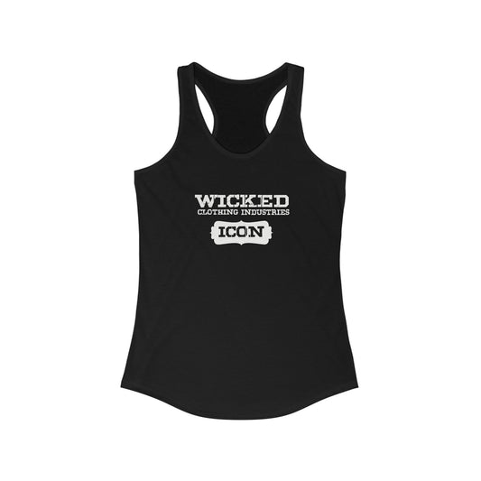 ICON/White/Women's  Tank Top