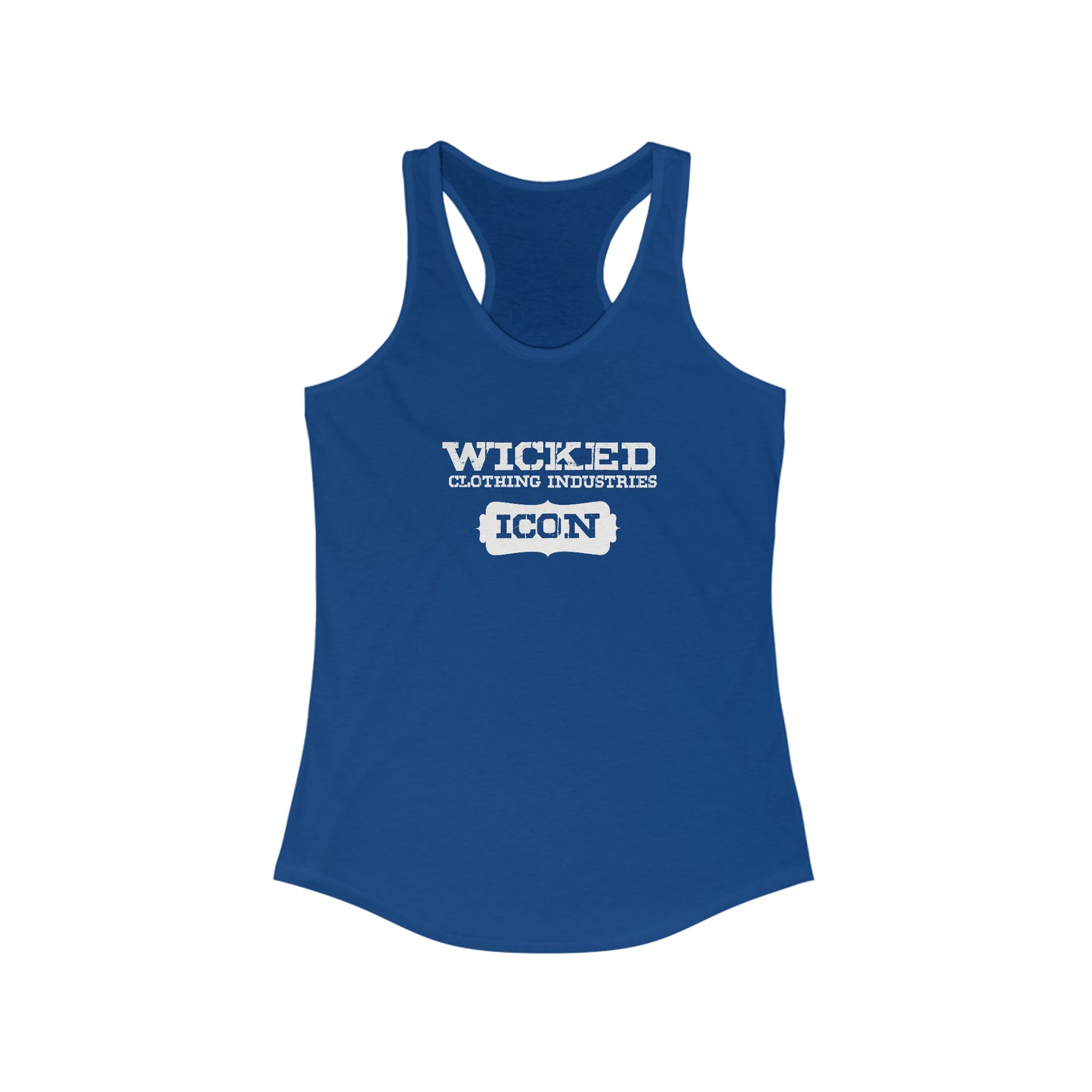 ICON/White/Women's  Tank Top