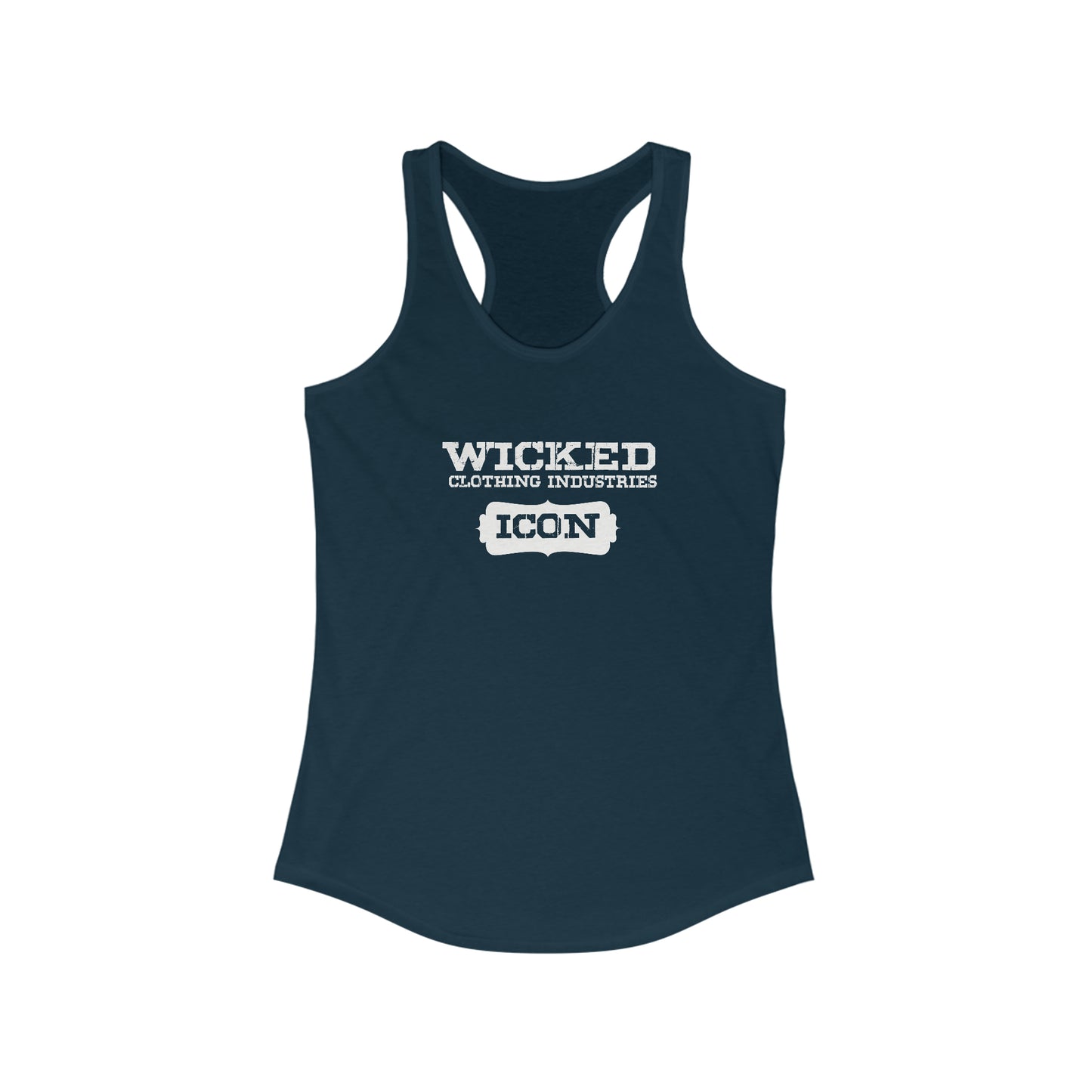 ICON/White/Women's  Tank Top