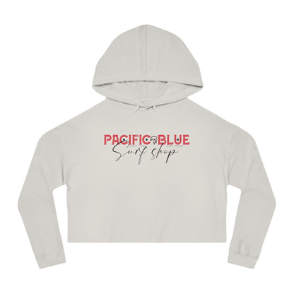 Beach Vibes, Ocean Dreams/ Pacific Blue Surf Shop/ WCI Women’s Cropped Hoodie