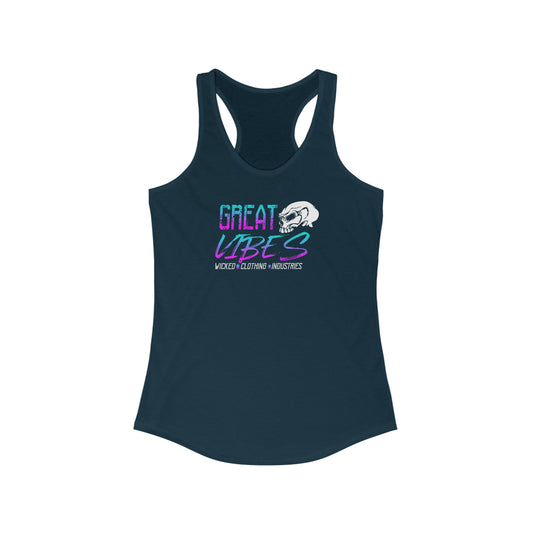 Great Vibes/Women's  Racerback Tank Top