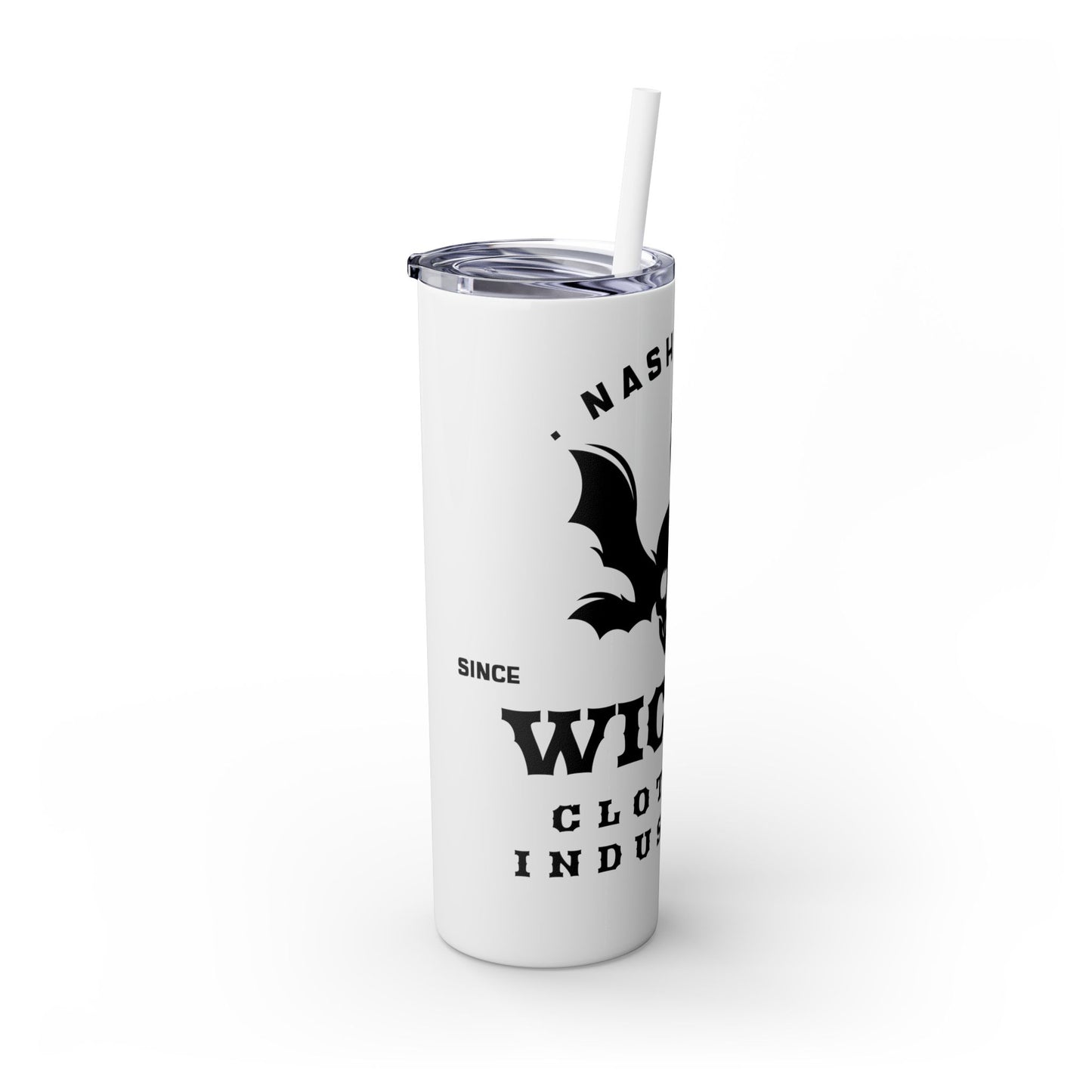 Wicked Nashville /Mint ( Shown)/ Skinny Tumbler with Straw, 20oz