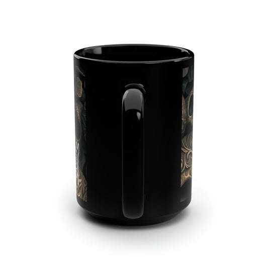 Voodoo 2 /Black Mug, 15oz