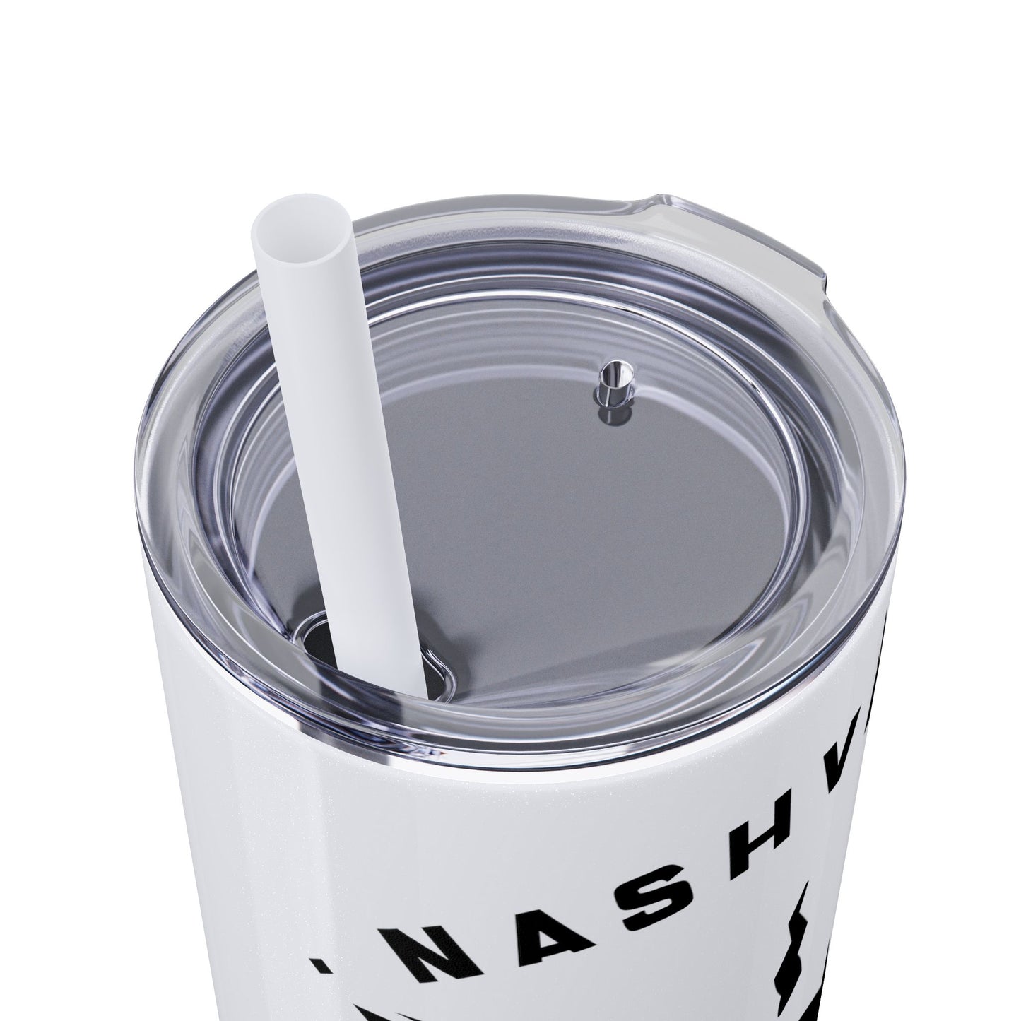 Wicked Nashville /Mint ( Shown)/ Skinny Tumbler with Straw, 20oz