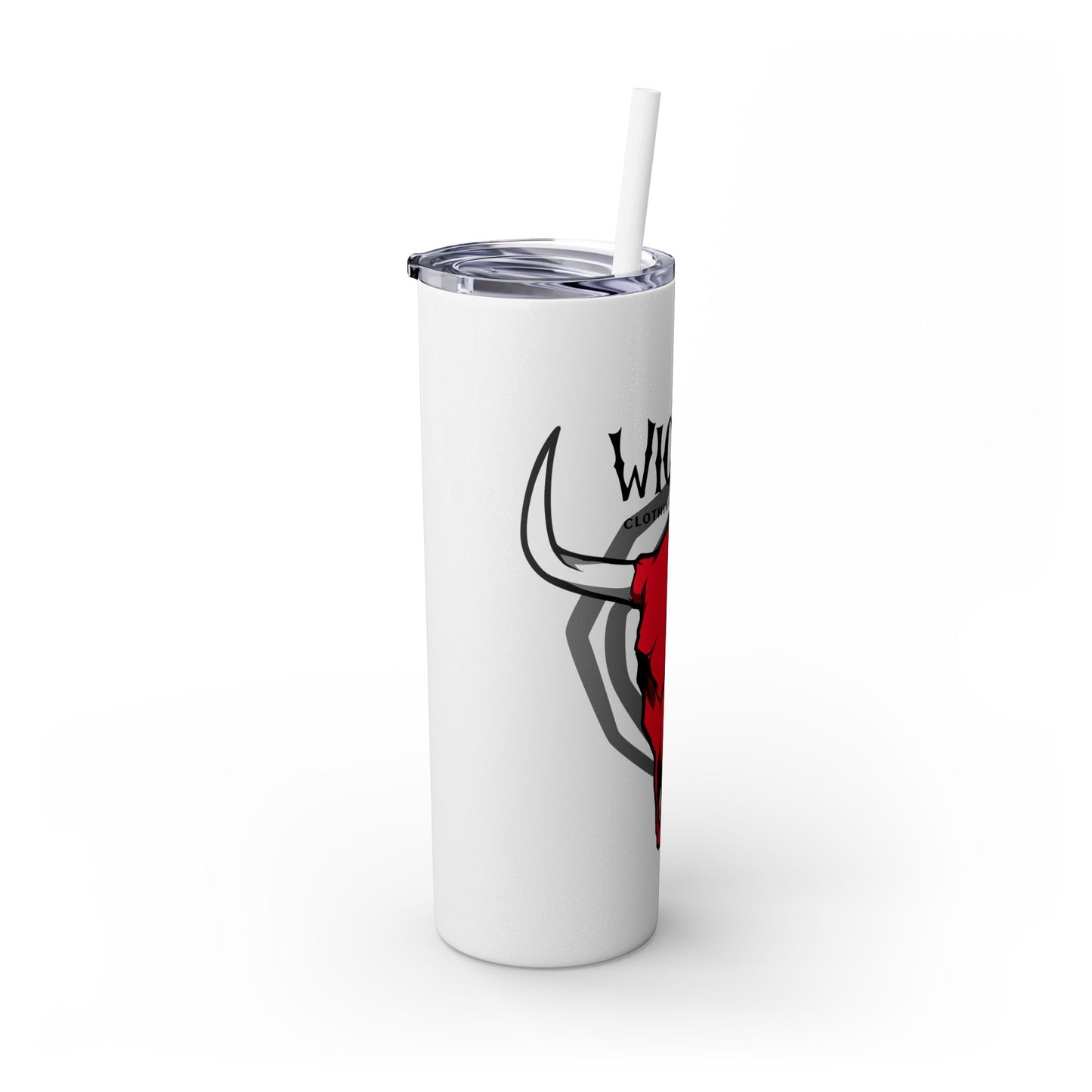DeadHead WCI / Skinny Tumbler with Straw, 20oz