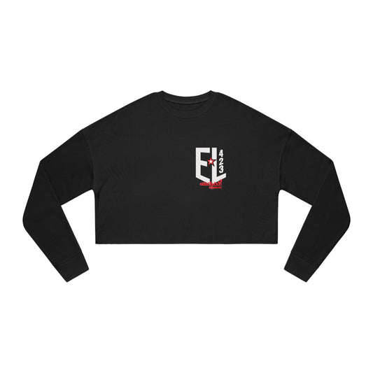 EL423 Electric 3D /Women's Cropped Sweatshirt