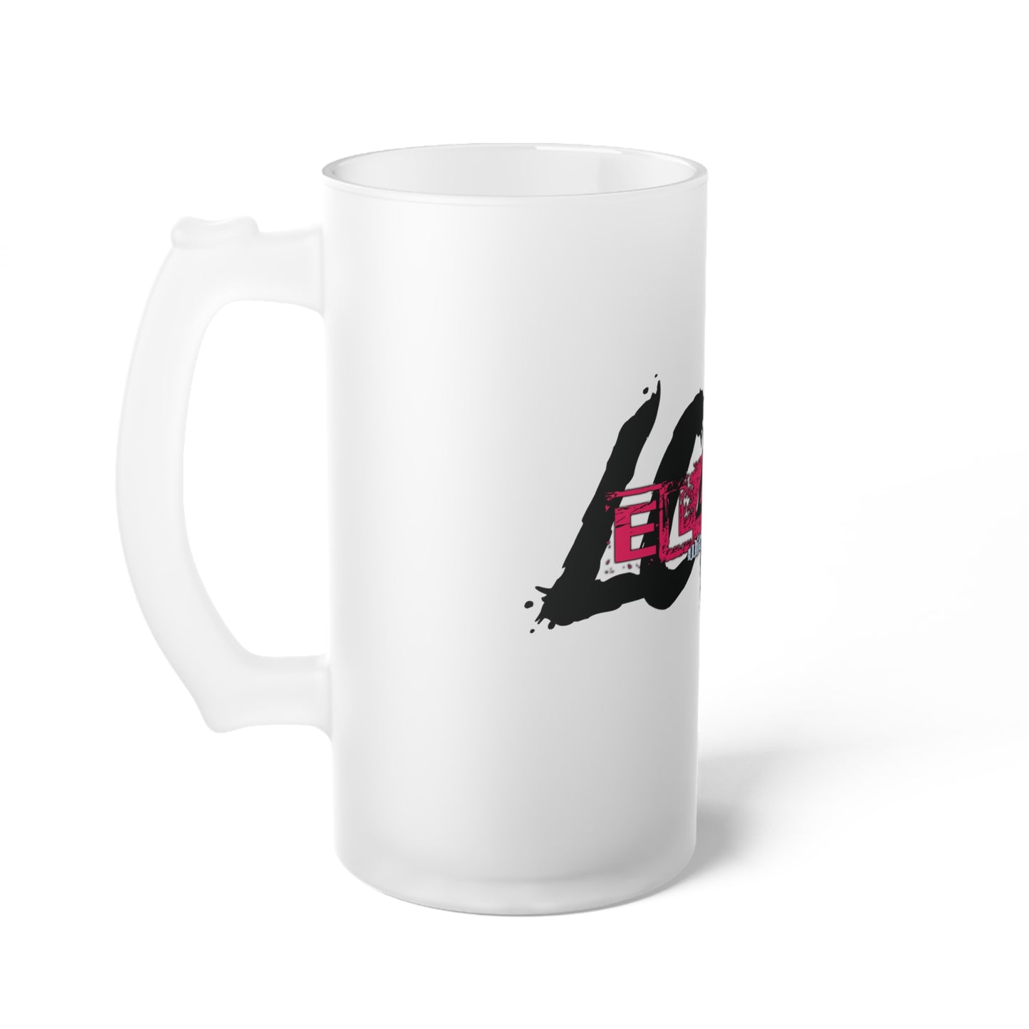 EL423 Gypsy Love Frosted Glass Beer Mug