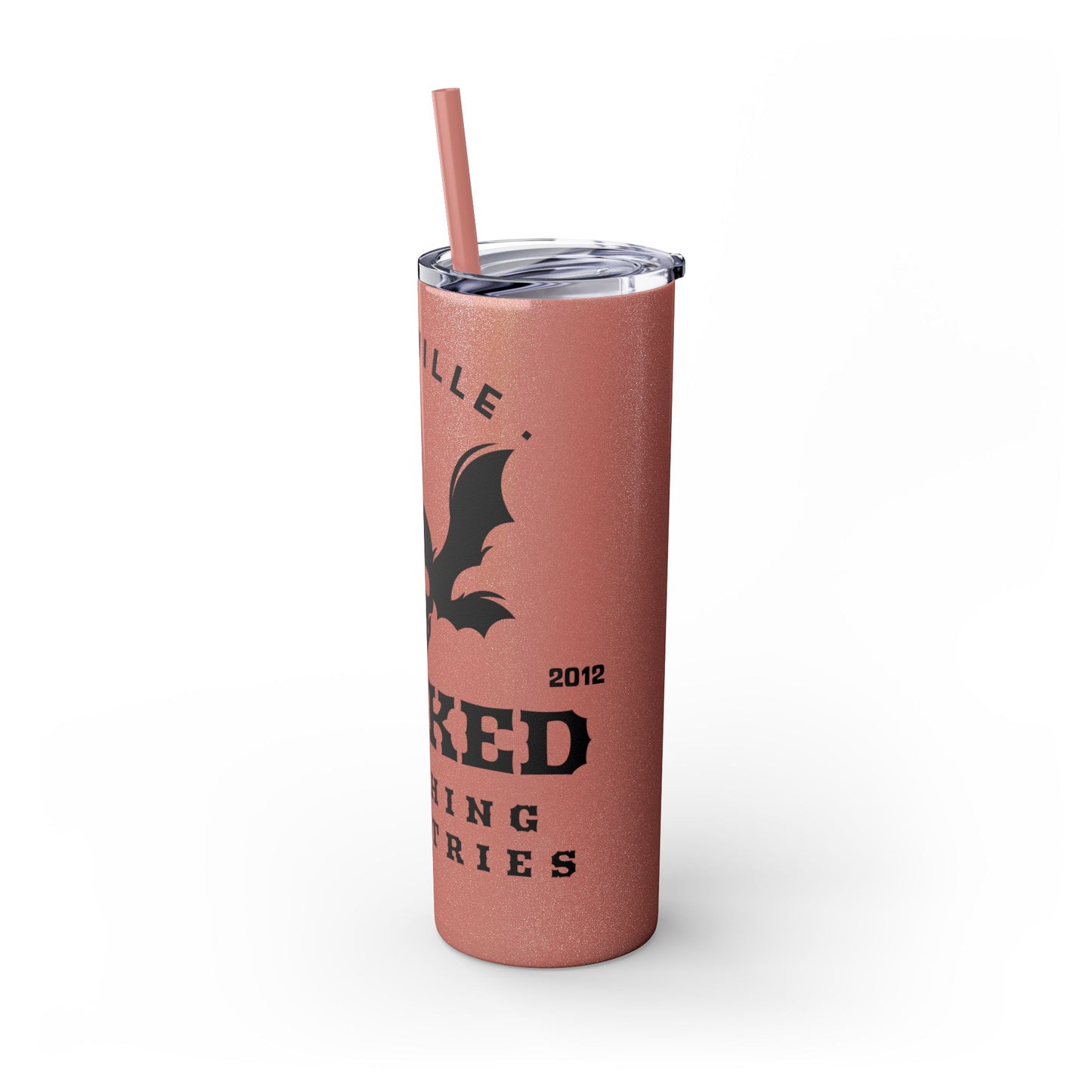 Wicked Nashville /Mint ( Shown)/ Skinny Tumbler with Straw, 20oz
