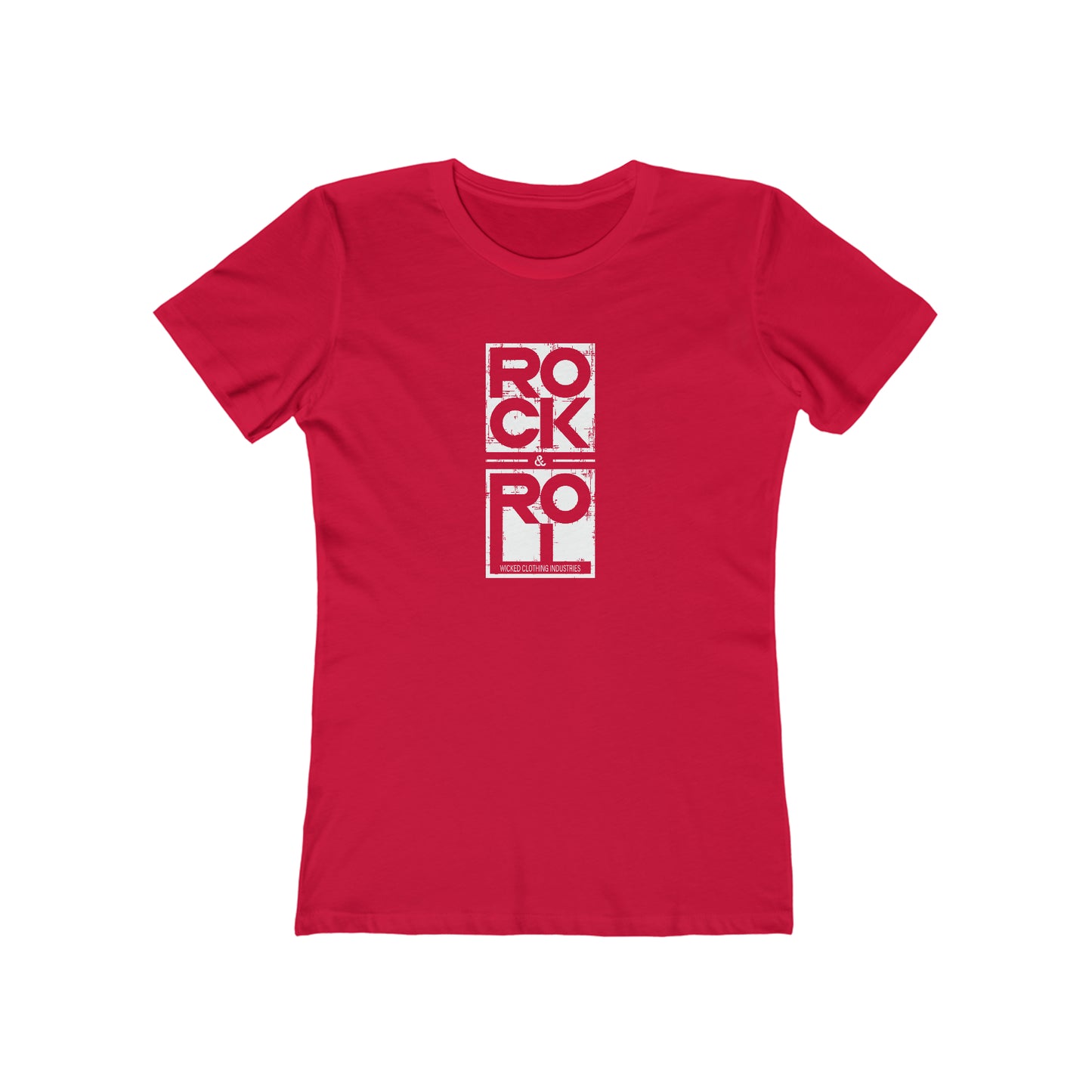 Rock & Roll/ White Square/Tee