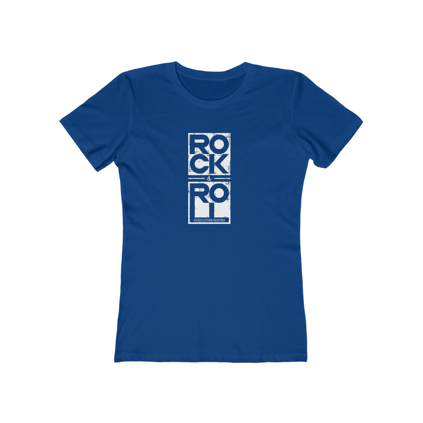 Rock & Roll/ White Square/Tee