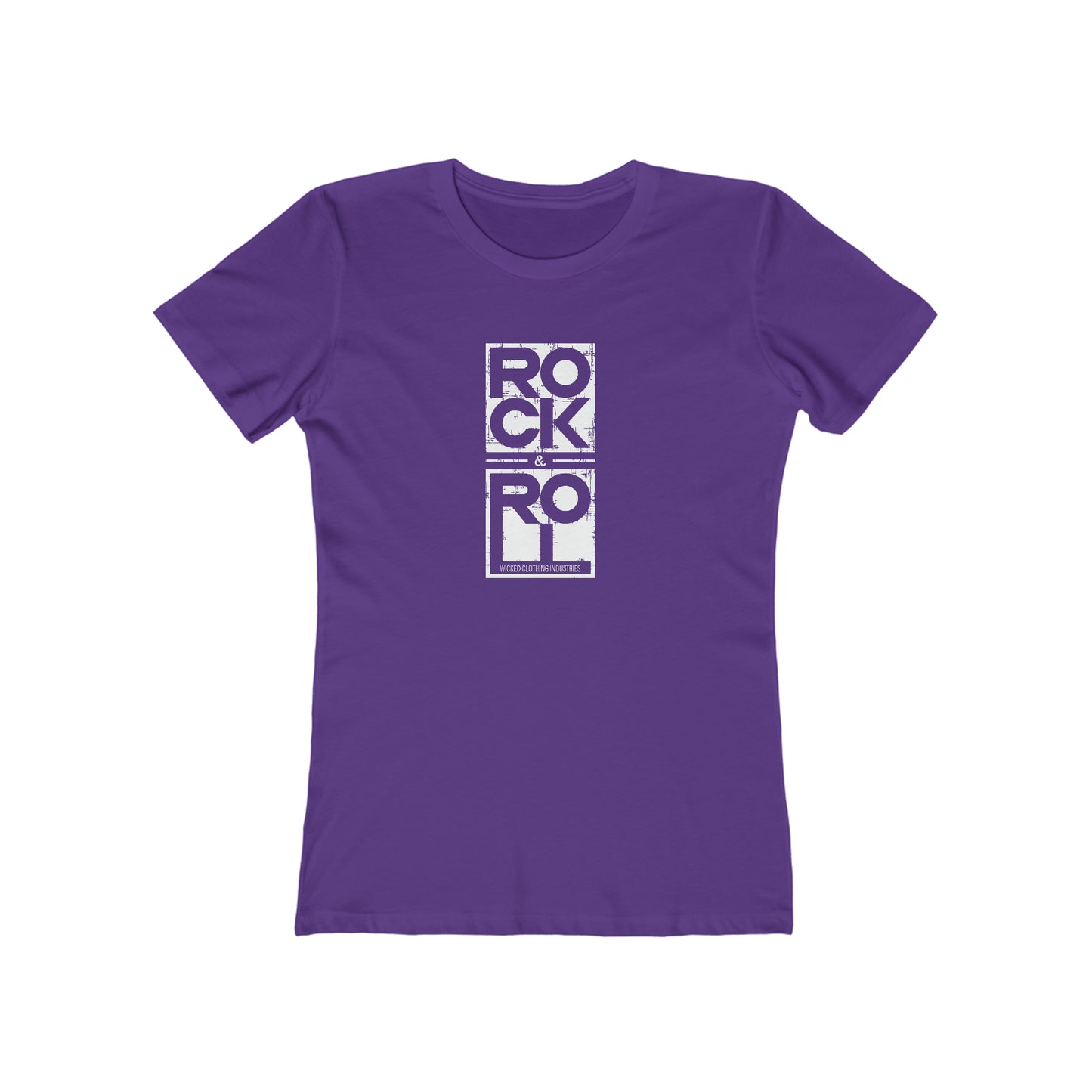 Rock & Roll/ White Square/Tee