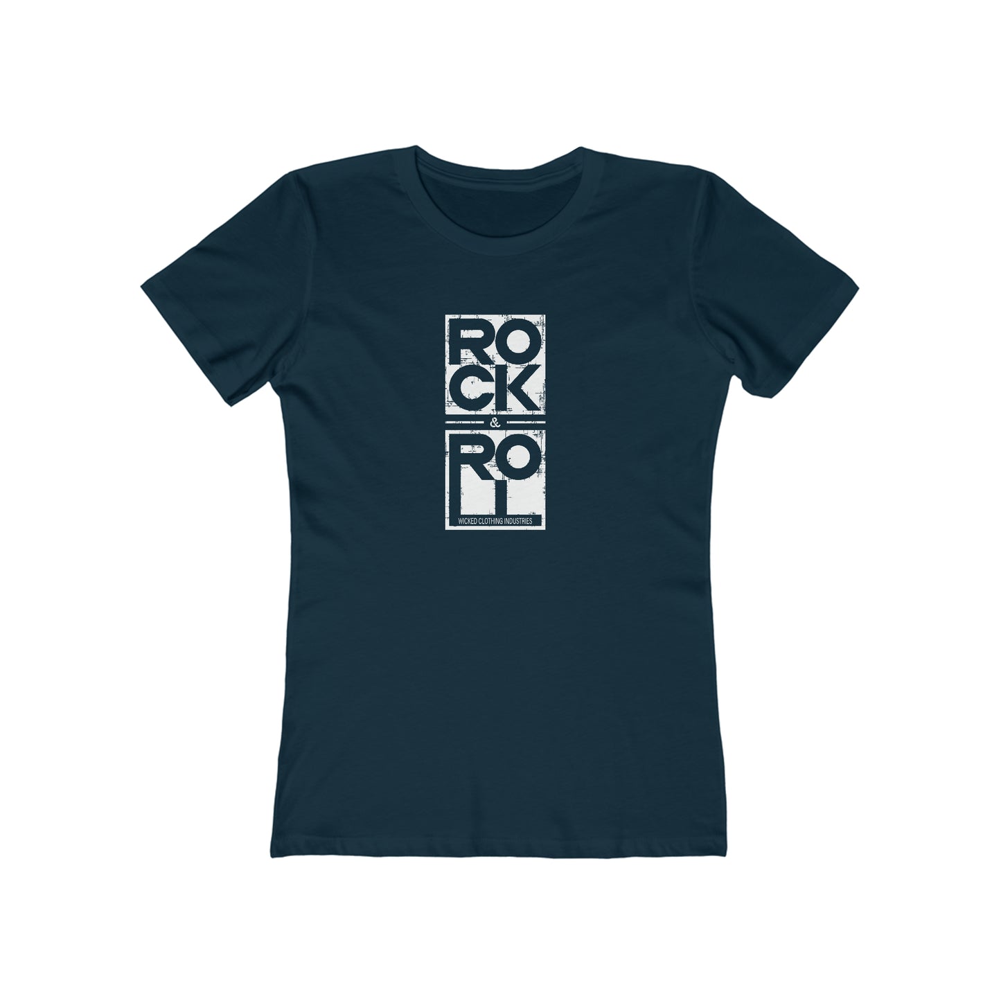 Rock & Roll/ White Square/Tee