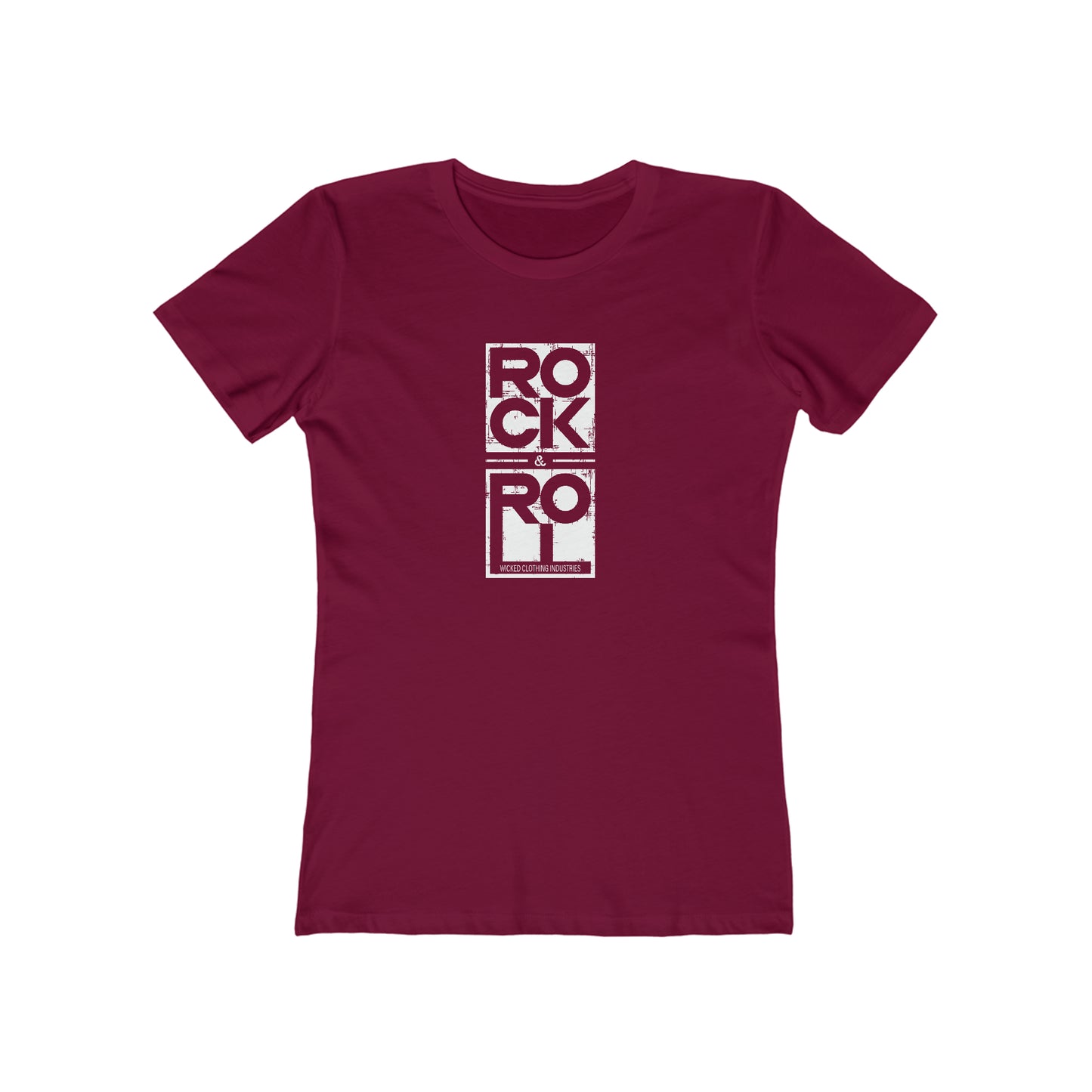 Rock & Roll/ White Square/Tee