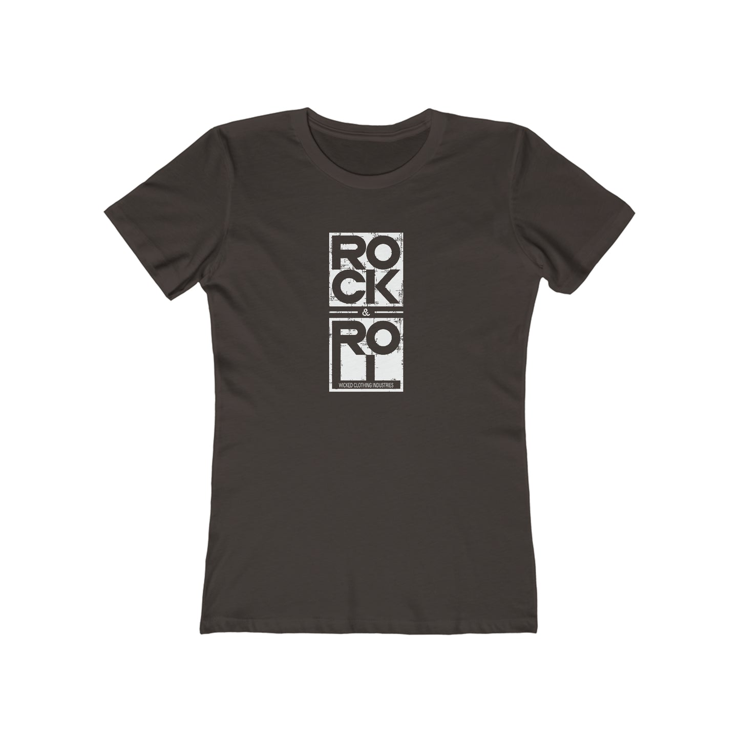 Rock & Roll/ White Square/Tee
