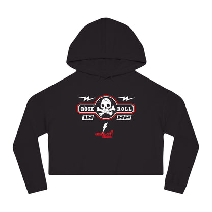 1982 Rock N Roll / Cropped Hoodie