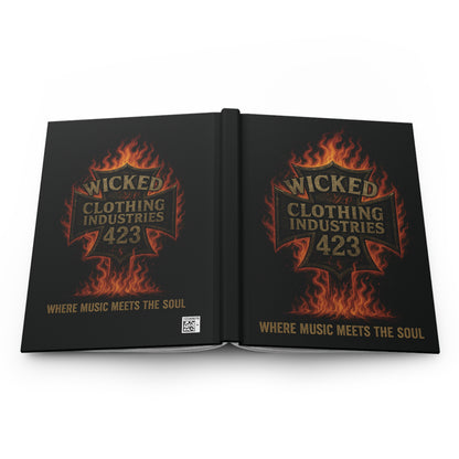 The Soul's Setlist / Wicked Clothing Industries /Hardcover Journal Matte