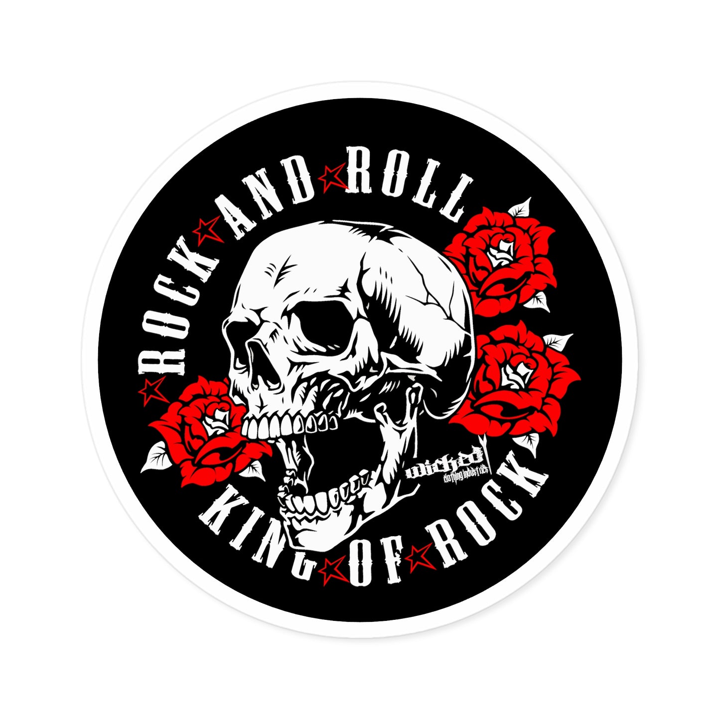 King of Rock WCI  Stickers, Indoor\Outdoor