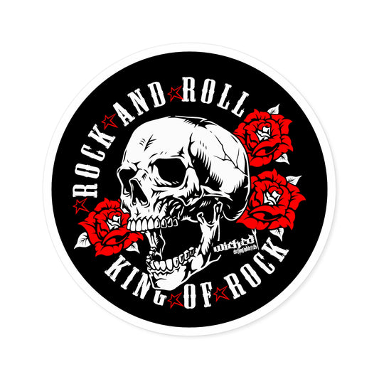 King of Rock WCI  Stickers, Indoor\Outdoor