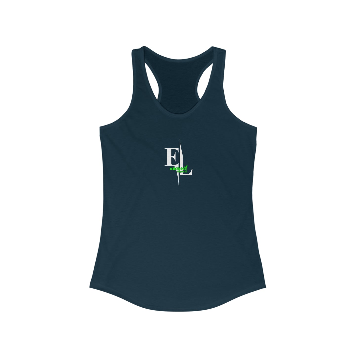 EL Visions White /Women's  Racerback Tank Top