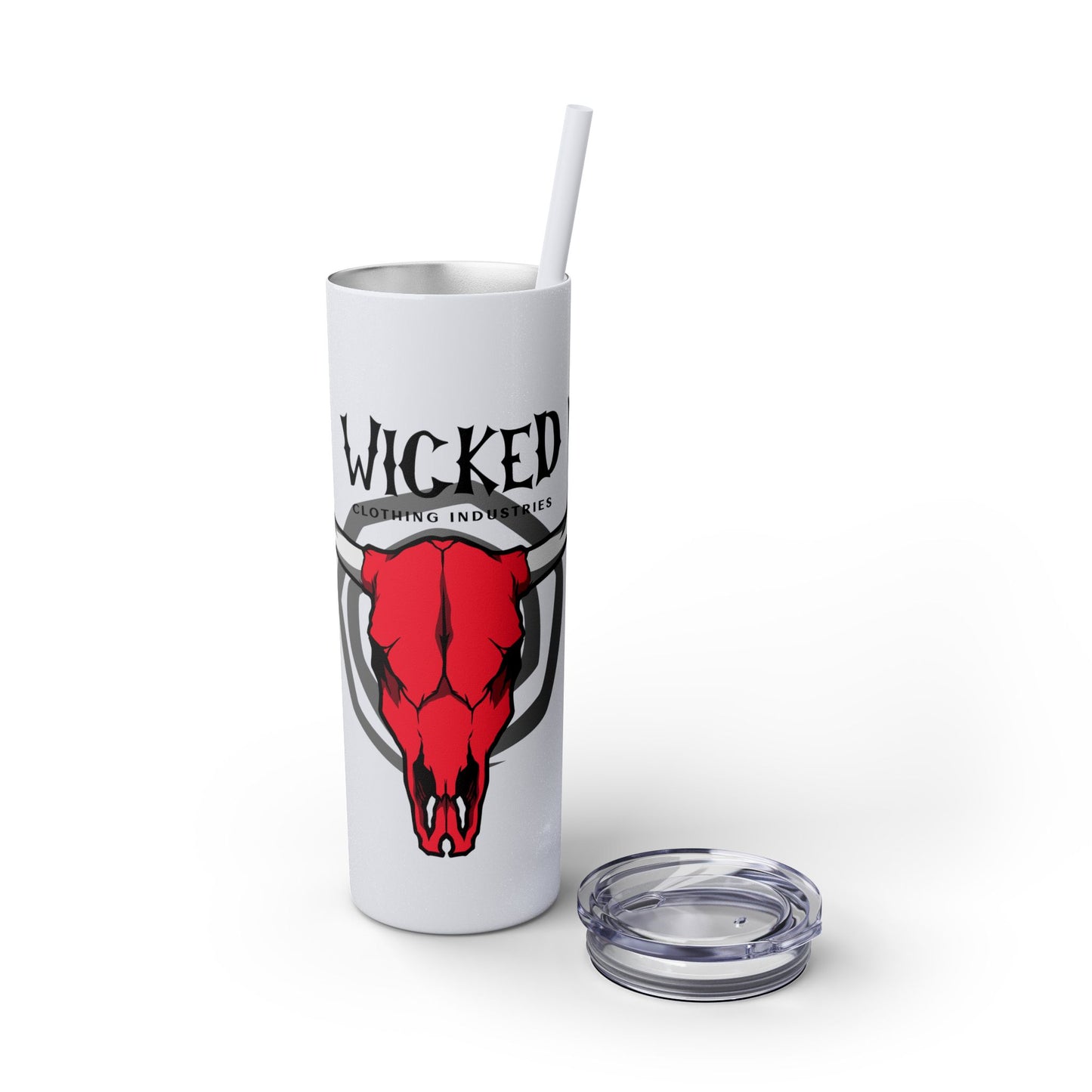 DeadHead WCI / Skinny Tumbler with Straw, 20oz