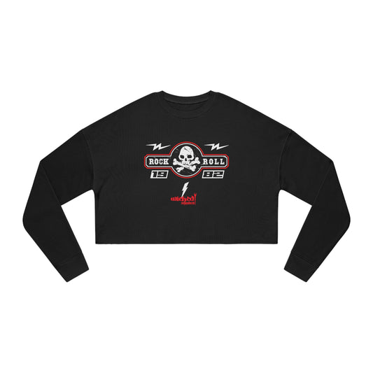 1982 Rock N Roll /Women's Cropped Sweatshirt