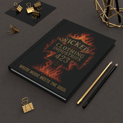 The Soul's Setlist / Wicked Clothing Industries /Hardcover Journal Matte