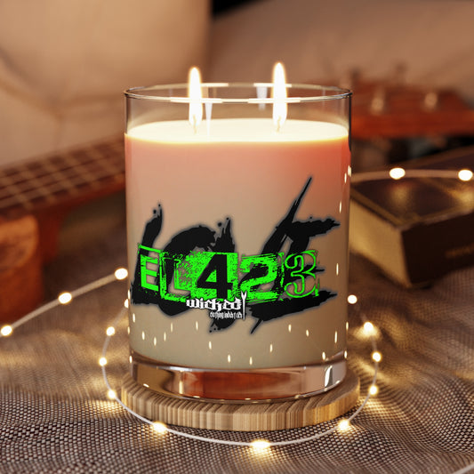 EL423 Gypsy Love Spell / Neon Green /Scented Candle - Glass, 11oz