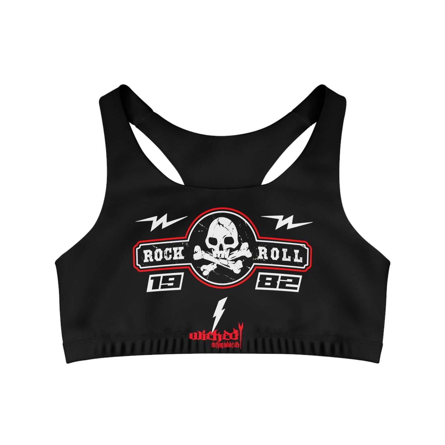 Rock N Roll Seamless Sports Bra