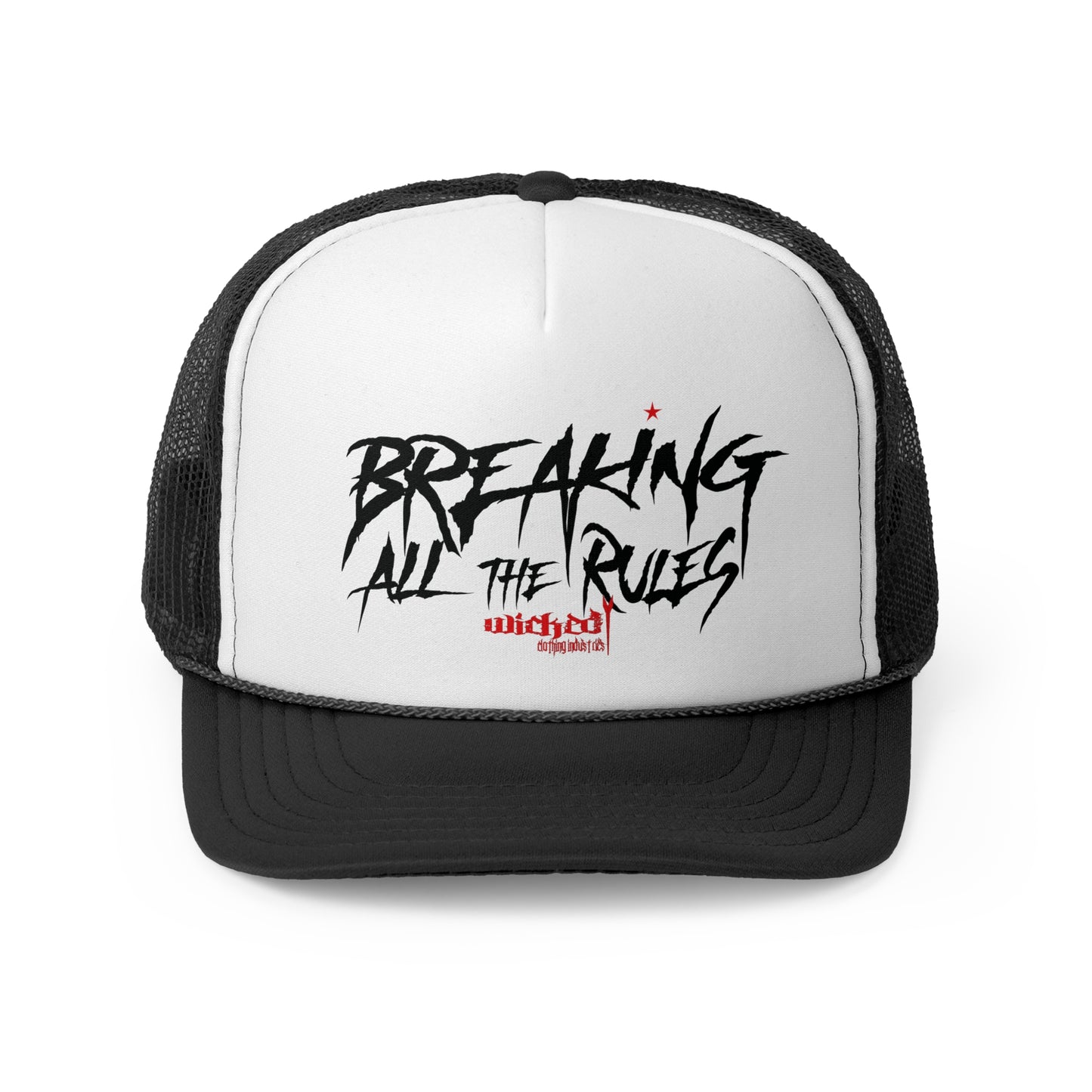 Breaking All The Rules / Black/Trucker Hat