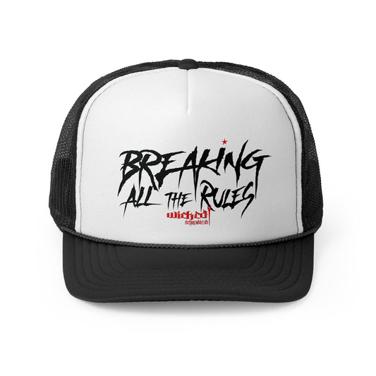 Breaking All The Rules / Black/Trucker Hat