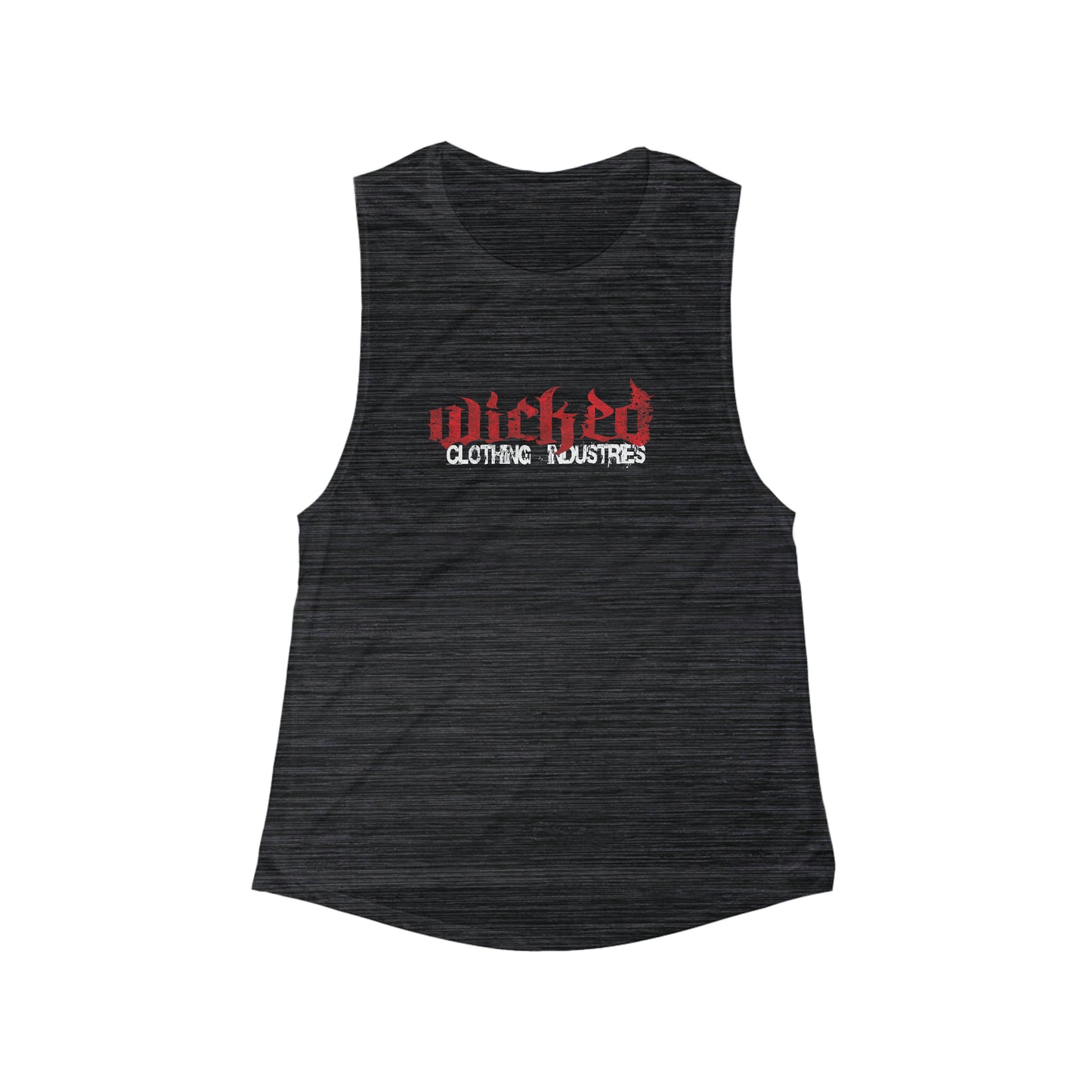 Wicked Clothing Industries 2024 / Flowy Scoop Muscle Tank Top
