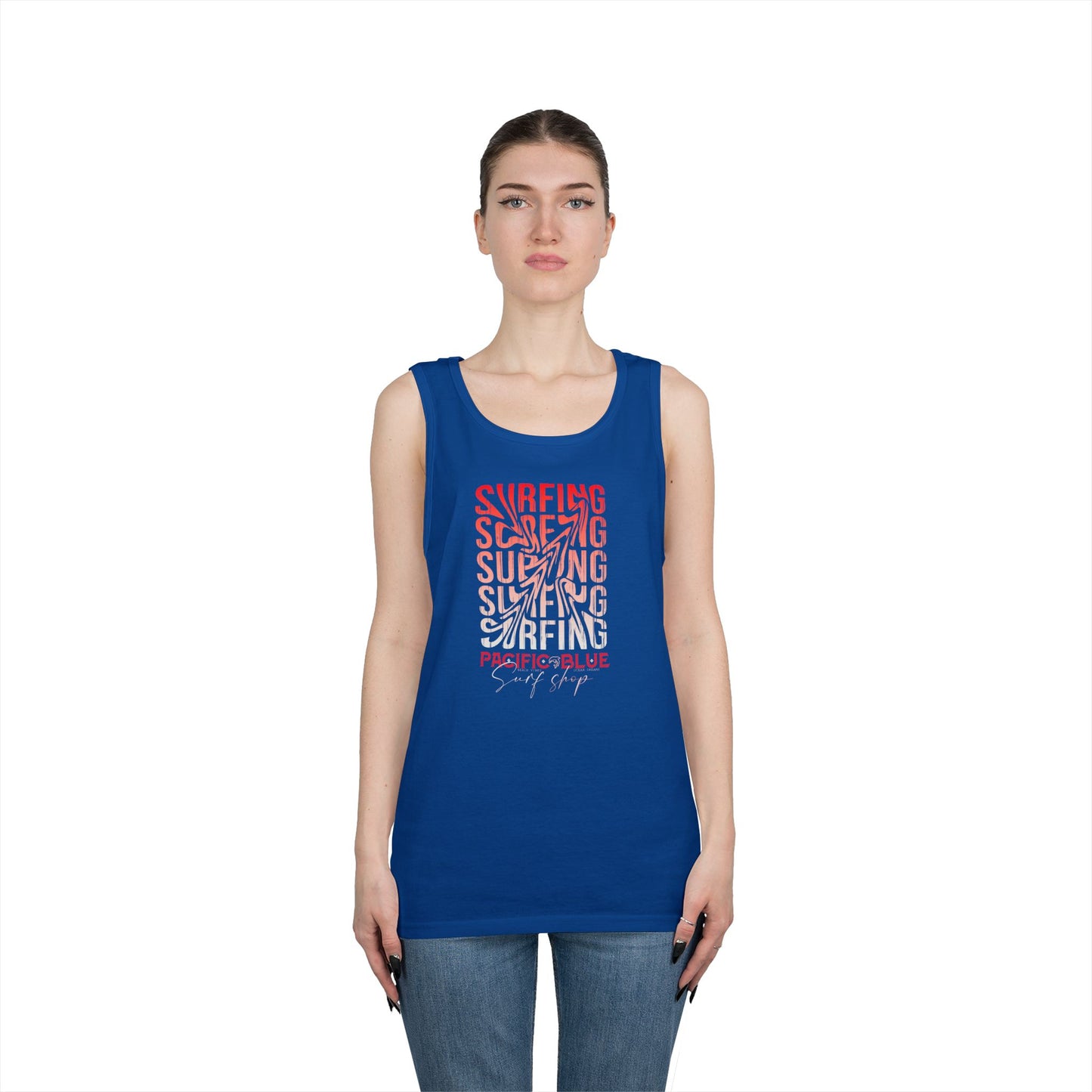 Surfing 3/Pacific Blue Surf Shop   / WCI Tank Top