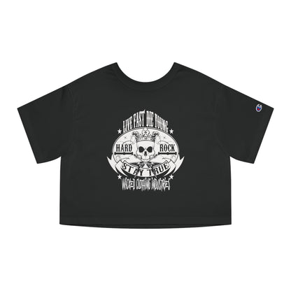 Stay True/ Rock N Roll/WCI/ Cropped T-Shirt