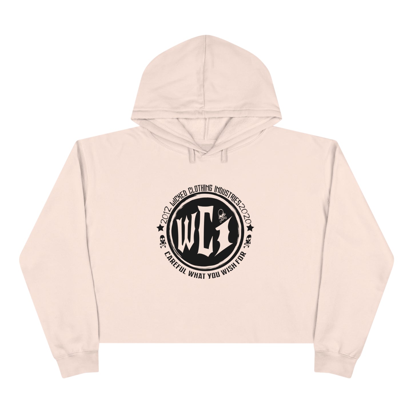 Careful What you Wish For /Crop Hoodie