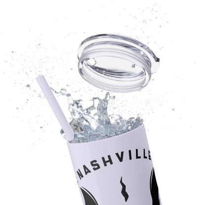 Wicked Nashville /Mint ( Shown)/ Skinny Tumbler with Straw, 20oz