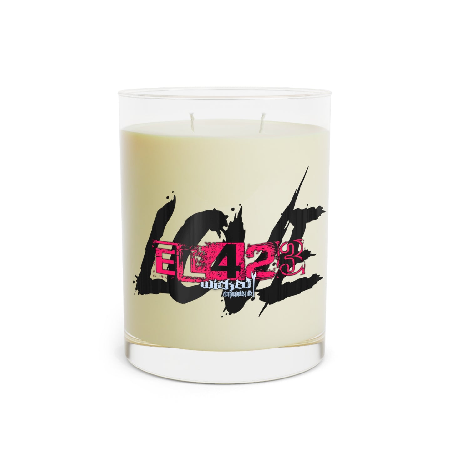 EL423'S Gypsy Love Spell  /on Glass /Scented Candle