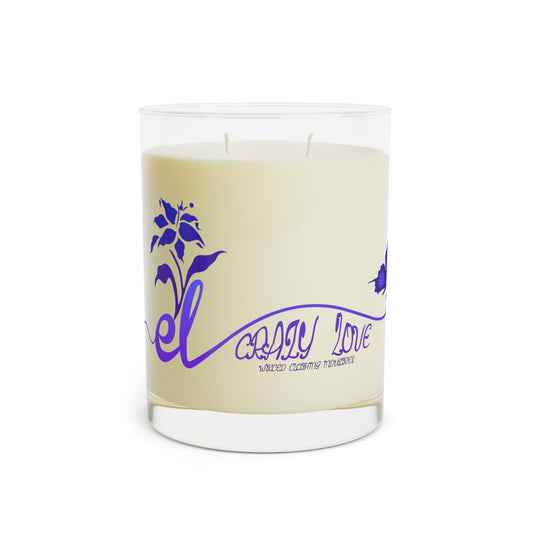 EL423 Crazy Love Ocean /on Glass /Scented Candle