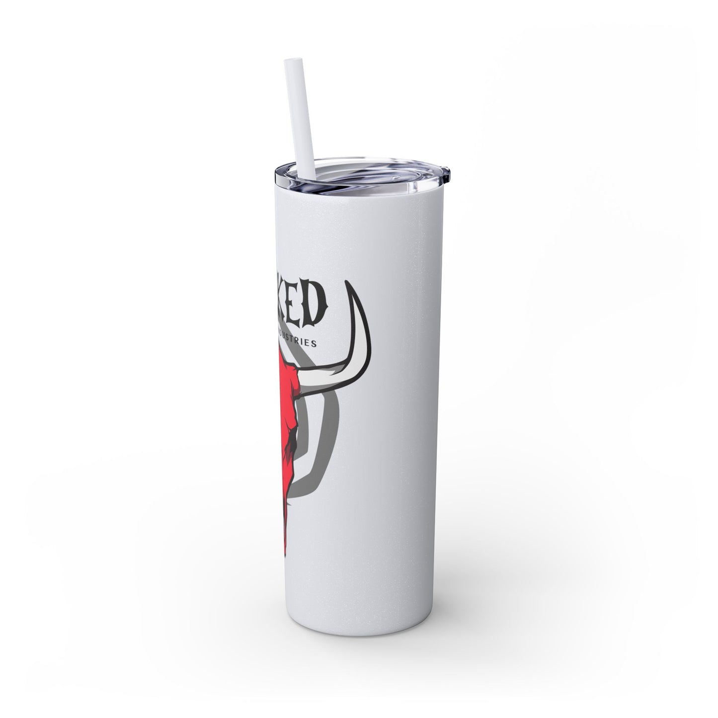 DeadHead WCI / Skinny Tumbler with Straw, 20oz